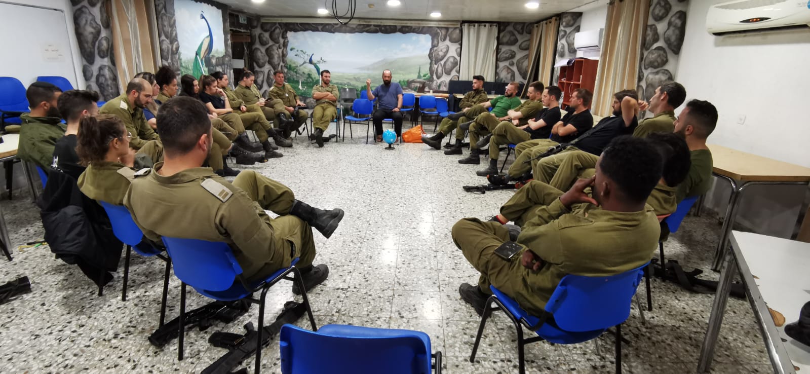 המילואים בבסיס החוסן